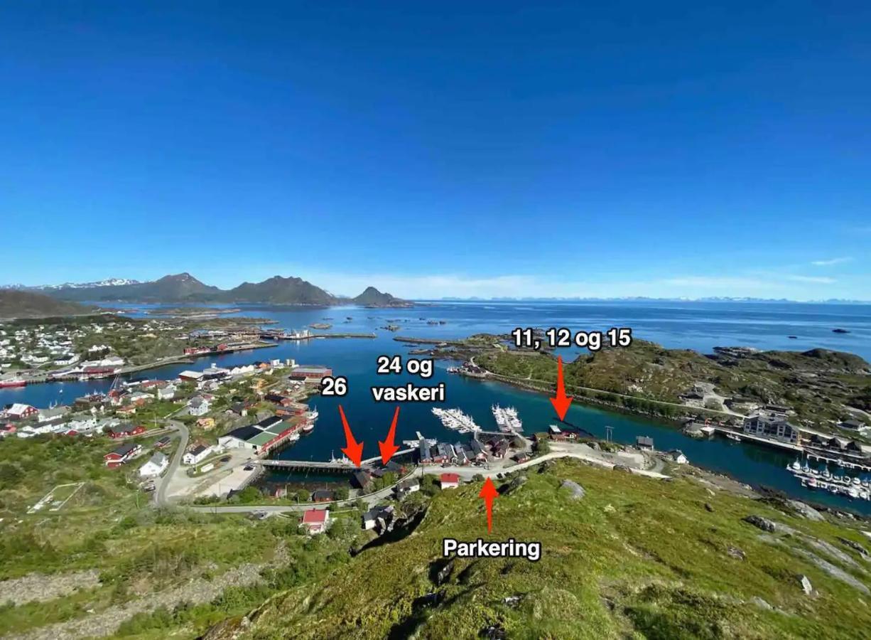 Real Fisherman'S Cabins In Ballstad, Lofoten Bagian luar foto