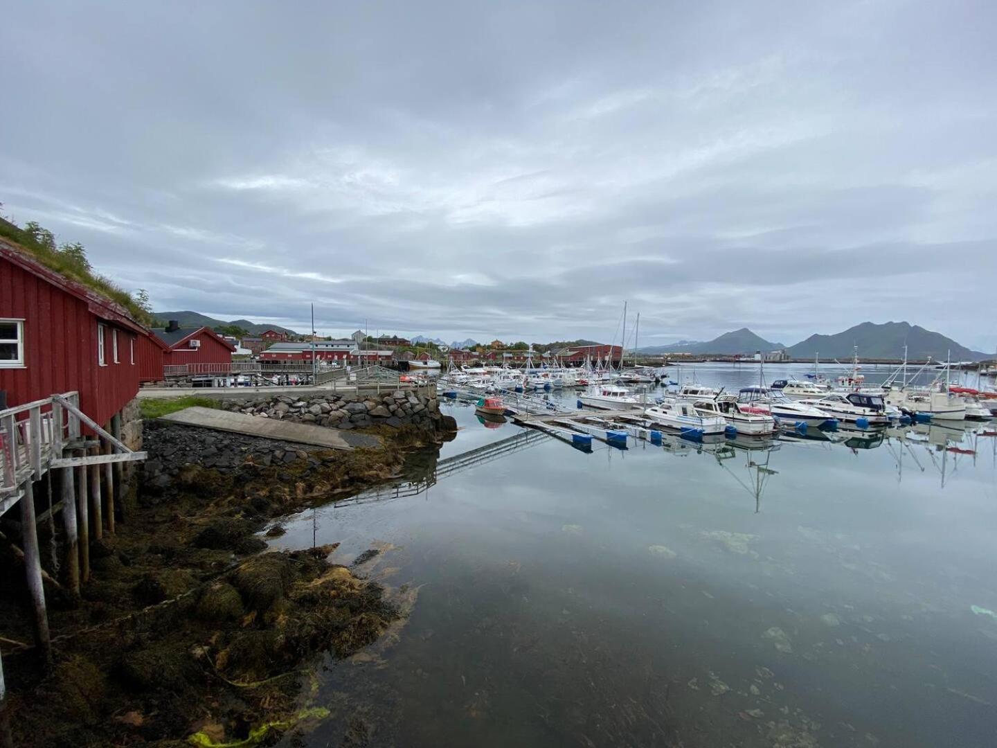 Real Fisherman'S Cabins In Ballstad, Lofoten Bagian luar foto
